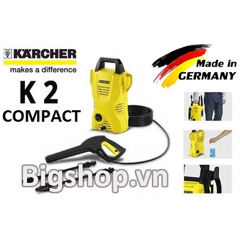 Máy rửa xe Karcher K2 Compact 1400W
