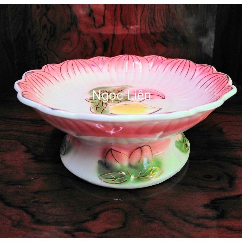 Bàn thờ thần tài ván ngang 30cm x 45cm6 món
