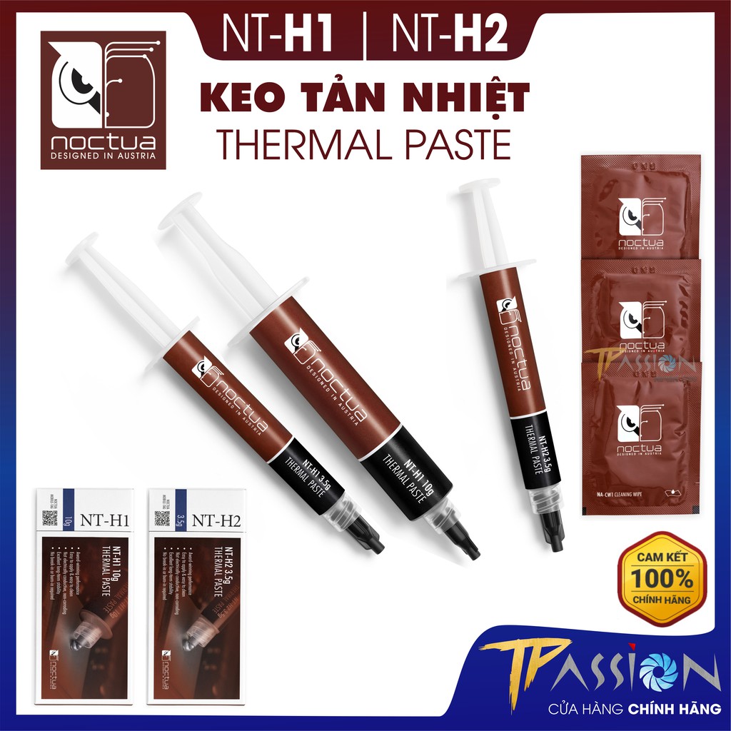 Keo tản nhiệt Noctua NT-H1 | NT-H2 Thermal Paste - Chính Hãng