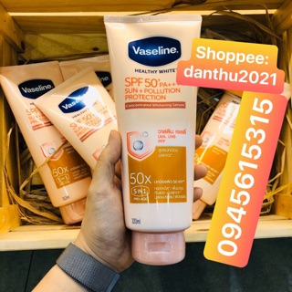 Vaseline 50X dưỡng thể chống nắng