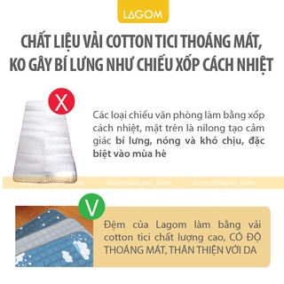 Thảm Ngủ Văn Phòng Gấp Gọn Chất Đẹp (Có Video + Ảnh Thật)