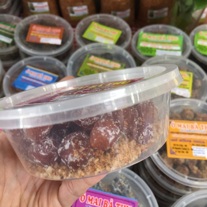 Ô mai mận sấy muối ớt Bà Thu