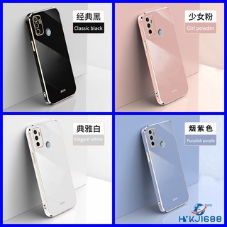 ốp lưng OPPO A53 2020 Ốp lưng Điện Thoại Silicon Mềm Mạ Điện Màu Trơn Chống Rơi Cho OPPO A53 2020