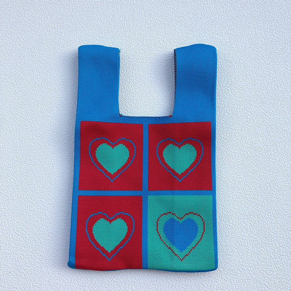 Túi Tote Đan Sợi Xích Màu Đen Phong Cách Nhật Bản Thời Trang 2022 Cho Mẹ Và Bé