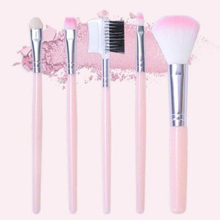Bộ cọ trang điểm 5c nhỏ gọn siêu tiện lợi