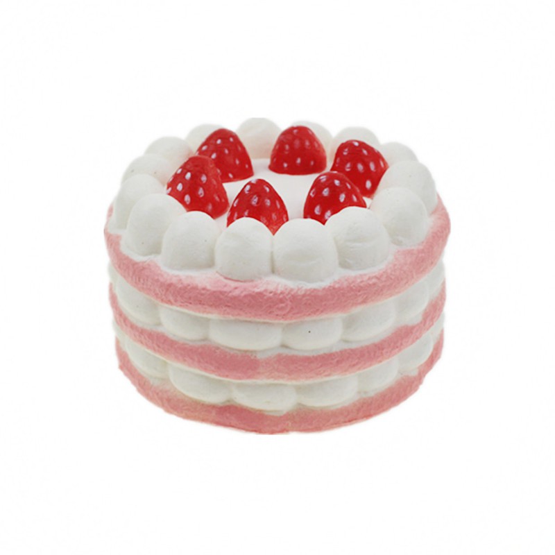 Đồ chơi bóp mềm giúp giải tỏa căng thẳng thiết kế hình bánh kem dễ thương vui nhộn