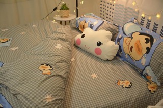 Set chăn ga gối cotton poly