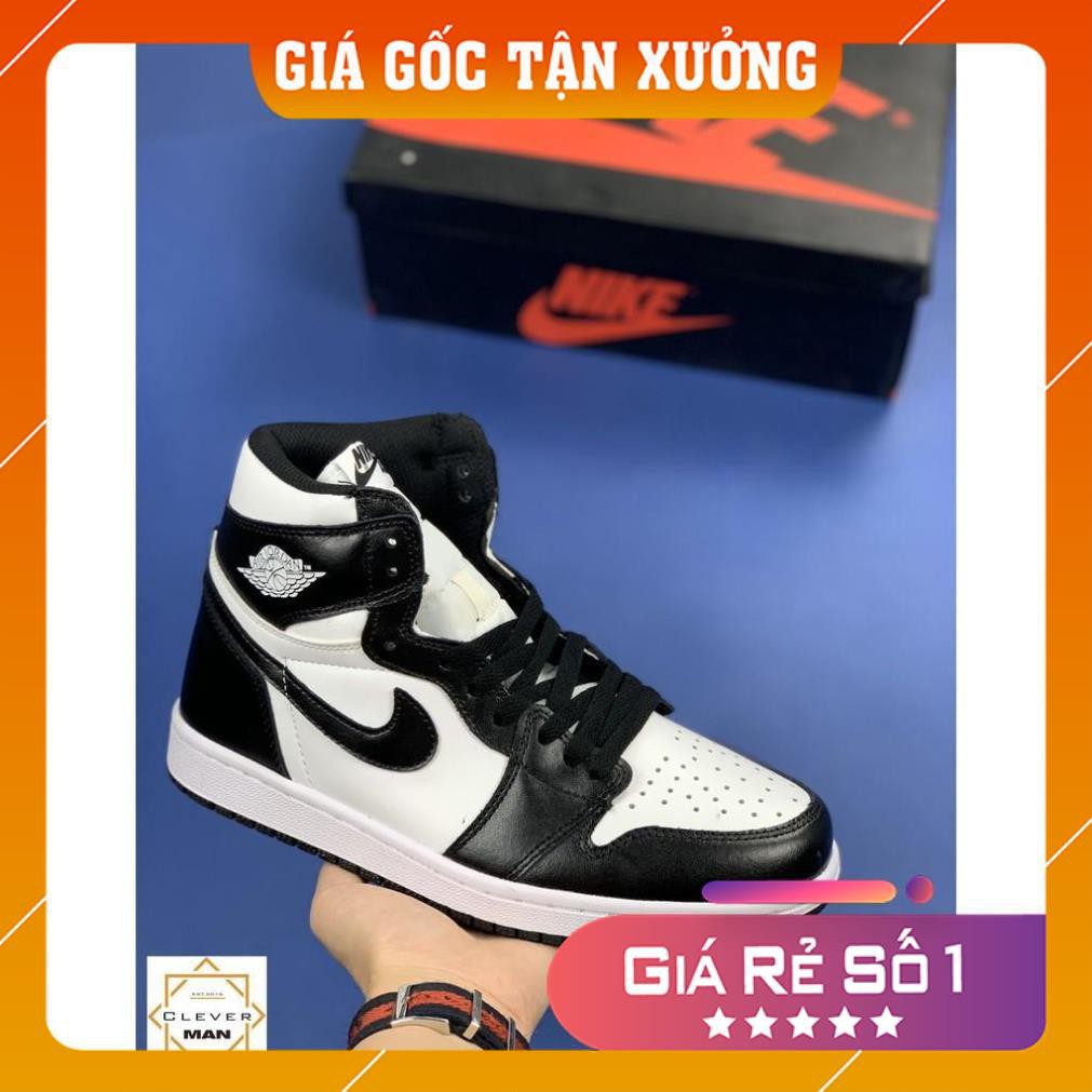 [Mã MAMT2405 giảm 10K đơn 0đ] [ FREESHIP –BẢO HÀNH 1 NĂM] GIÀY SNEAKER NAM NỮ JORDAN CAO CỔ ĐEN TRẮNG HOT TREND | BigBuy360 - bigbuy360.vn