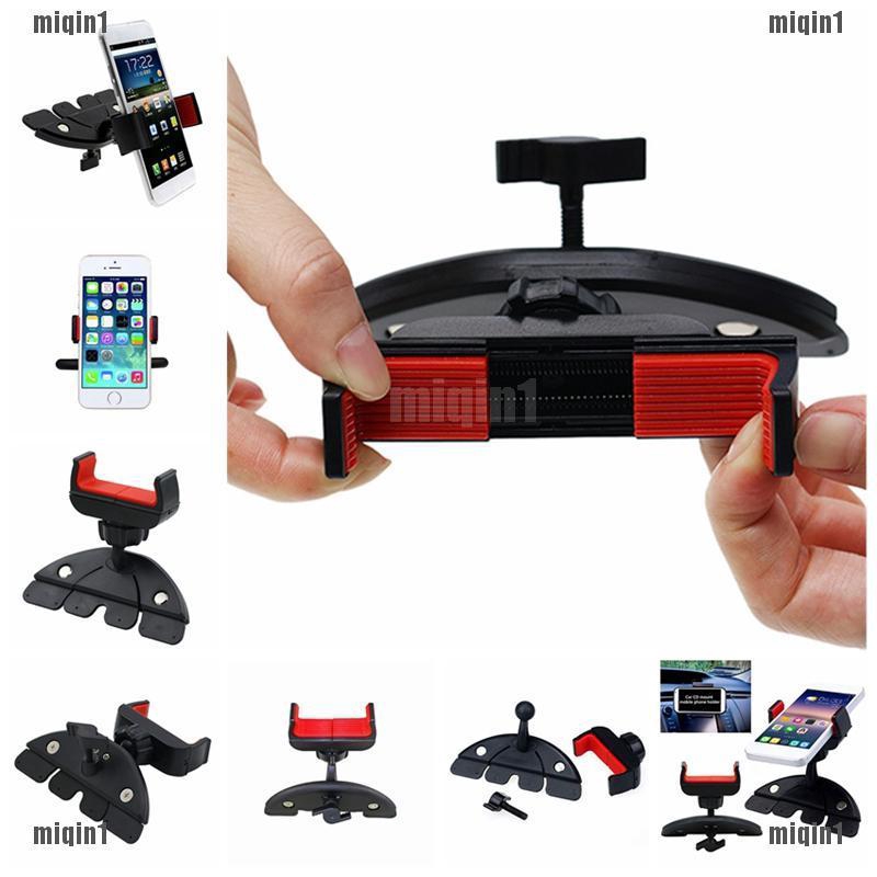 Giá đỡ điện thoại đặt ở khe CD quay 360 độ cho iPhone Samsung , GPS | BigBuy360 - bigbuy360.vn