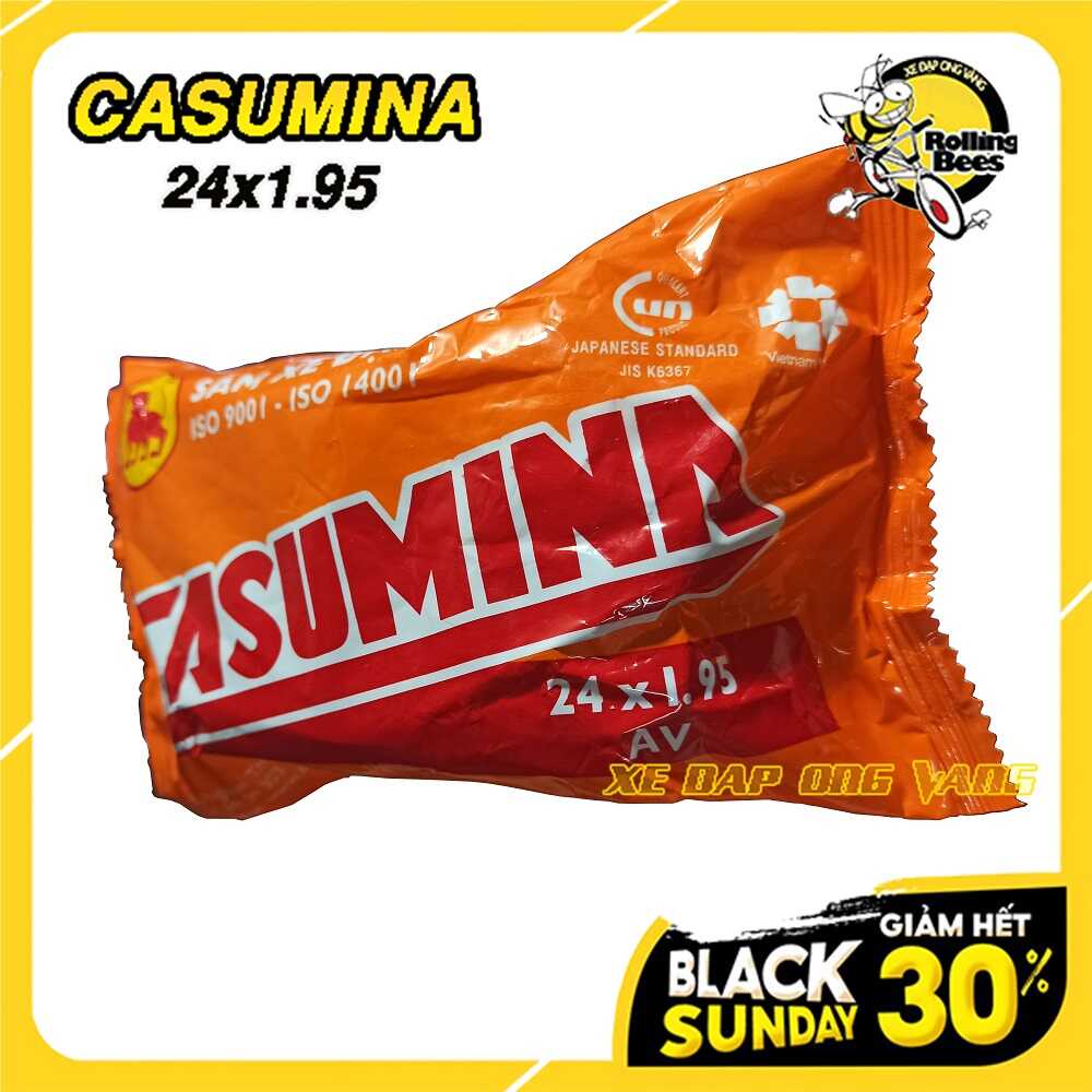 Săm, Ruột xe đạp 24x1.95/2.125) Chính hãng Casumina AV32L
