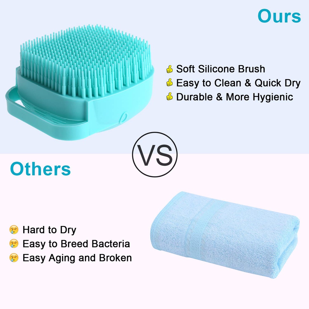 Bàn Chải Tắm Massage Cho Thú Cưng Bằng Silicone Mềm#Ốp Điện Thoại Thời Trang Cho A058