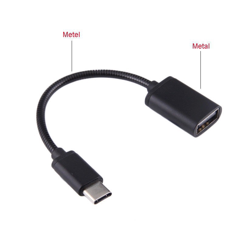 Cáp Chuyển Đổi USB C 3.1 Type C Sang USB OTG Cho Điện Thoại Android