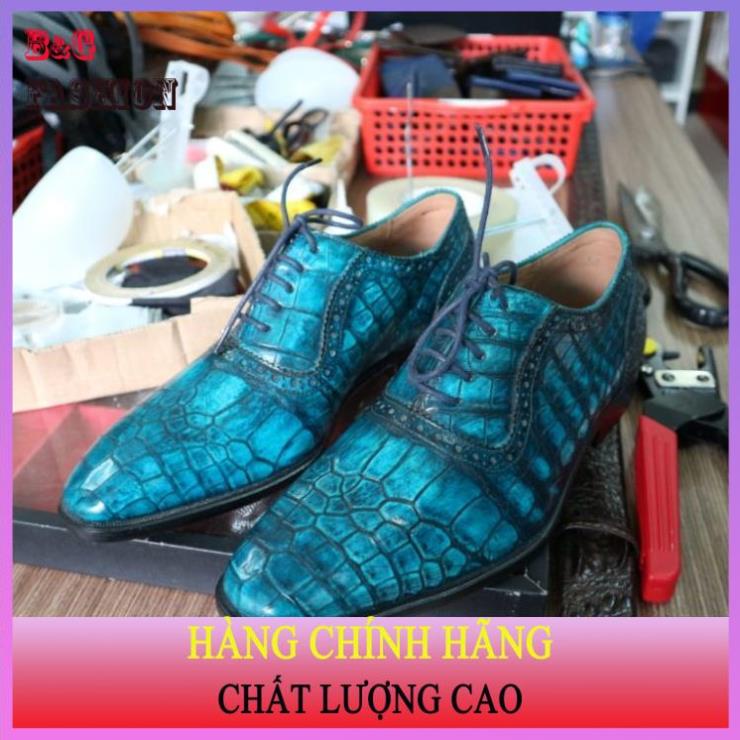 Giày Da Cá Sấu Cao Cấp - Đẳng Cấp Phái Mạnh - Konavis (Hàng Đặt) CSM01-12