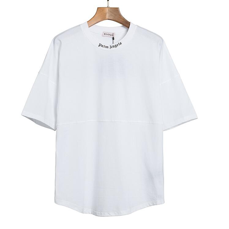 Áo Thun Cotton Tay Ngắn In Chữ Palm Angel Thời Trang Cho Nam Nữ