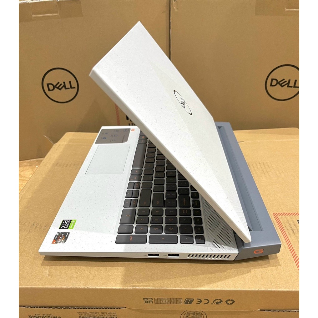 Laptop Dell Gaming G15 Ryzen Edition 5515 : AMD R7-5800H, RTX 3050Ti 4G, Ram8 G, SSD NVMe 512G, Win10