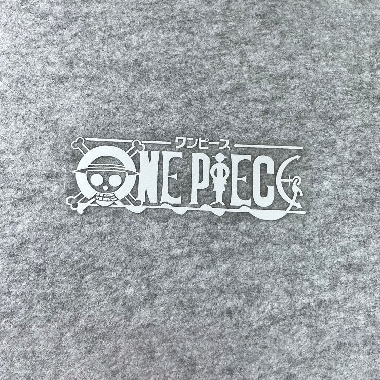 P-a501.Miếng Dán Trang Trí Xe Hơi Phản Quang Họa Tiết Hoạt Hình One Piece