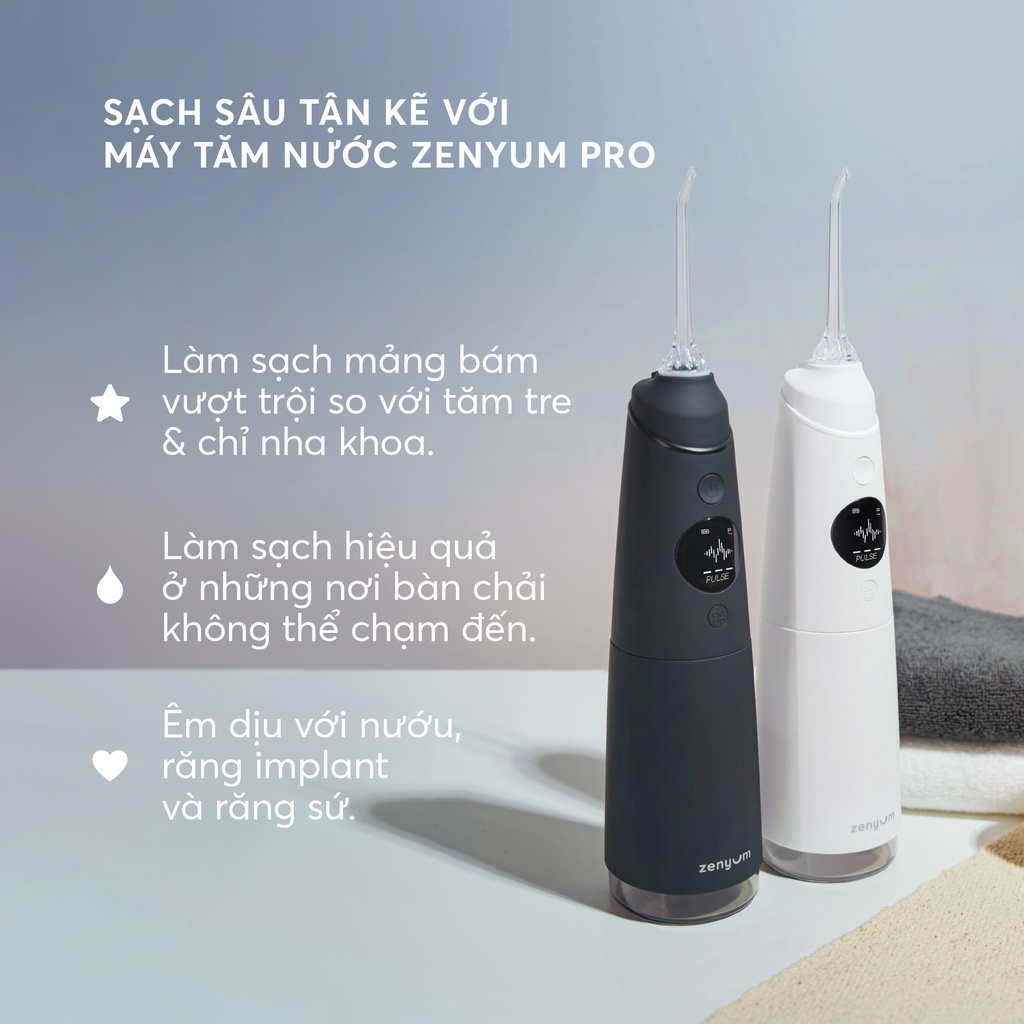 Chính hãng máy tăm nước zenyum pro - màu tự chọn - ảnh sản phẩm 7