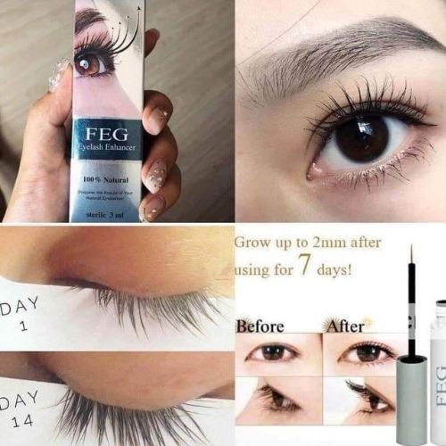 [GIÁ SỈ 100% CHUẨN AUTH] Dưỡng Mi FEG Eyelash Enhancer_ Combo Dài Dày Khỏe Ngăn Gãy Rụng(3ml)