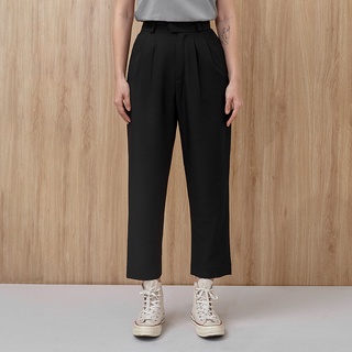 Andabove - Quần tây nữ Baggy - Pegged Pants - Màu Đen