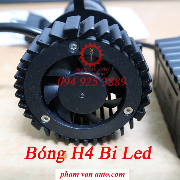 Bóng Đèn Pha Bi LED H4 AES Nhiệt màu 5500kevil