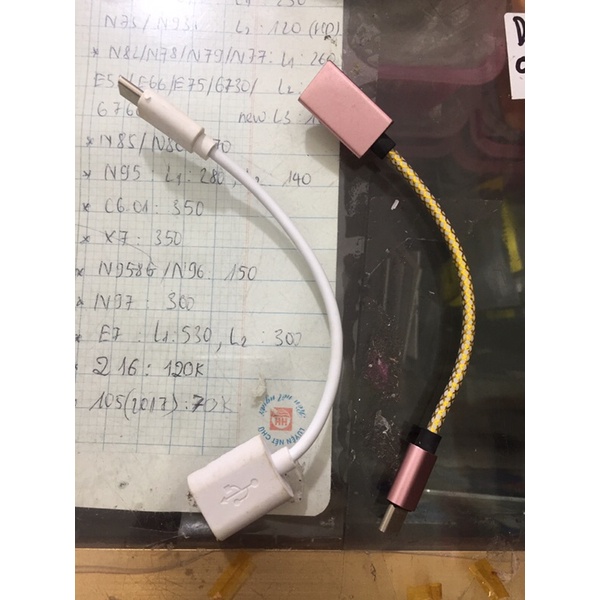 Cáp OTG TYPE C(50k/c)