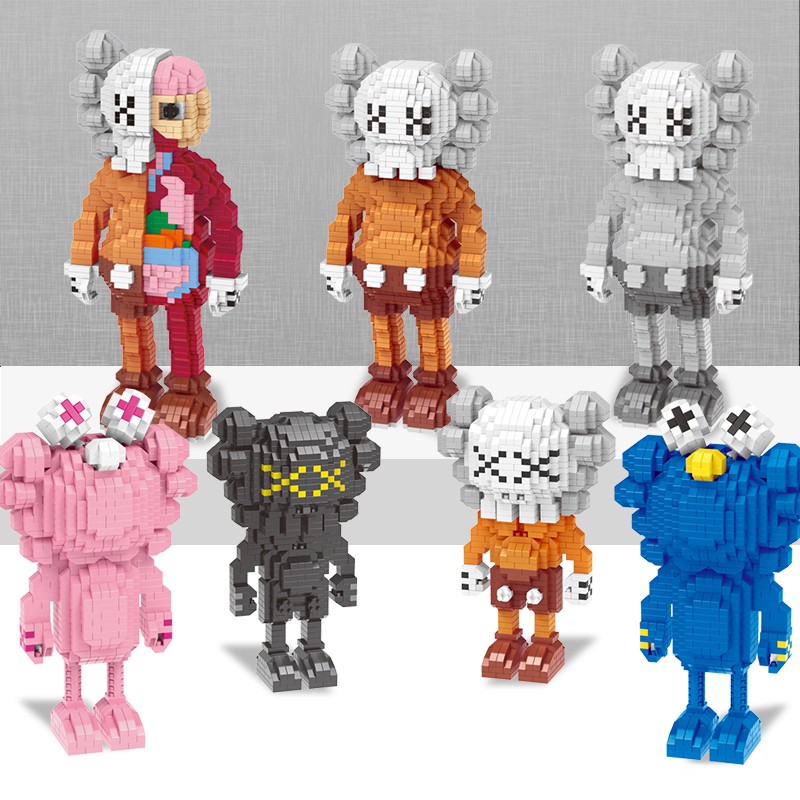 Đồ Chơi Lắp Ráp Lego Nhân Vật Hoạt Hình Kaws