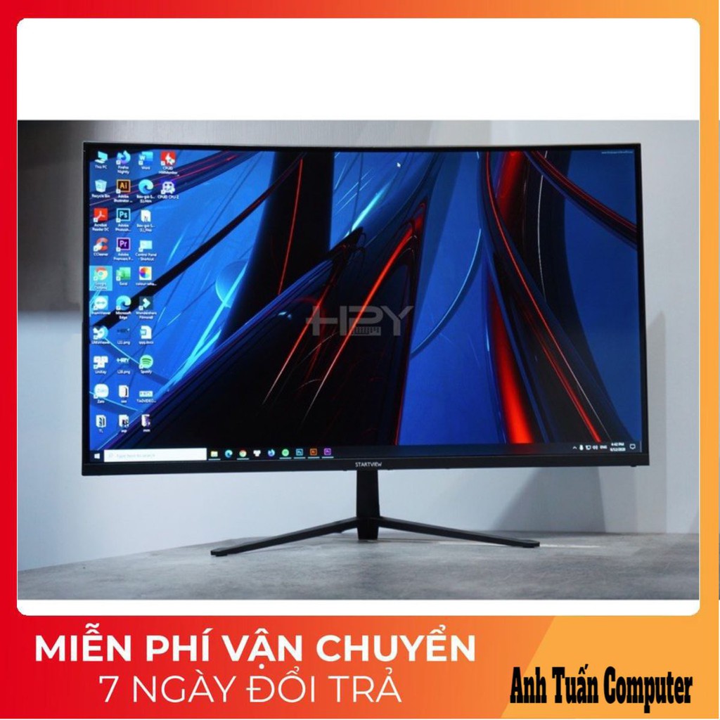 Màn hình máy tính - LCD 27'' Startview S27FHV Full HD 75Hz Gaming Cong