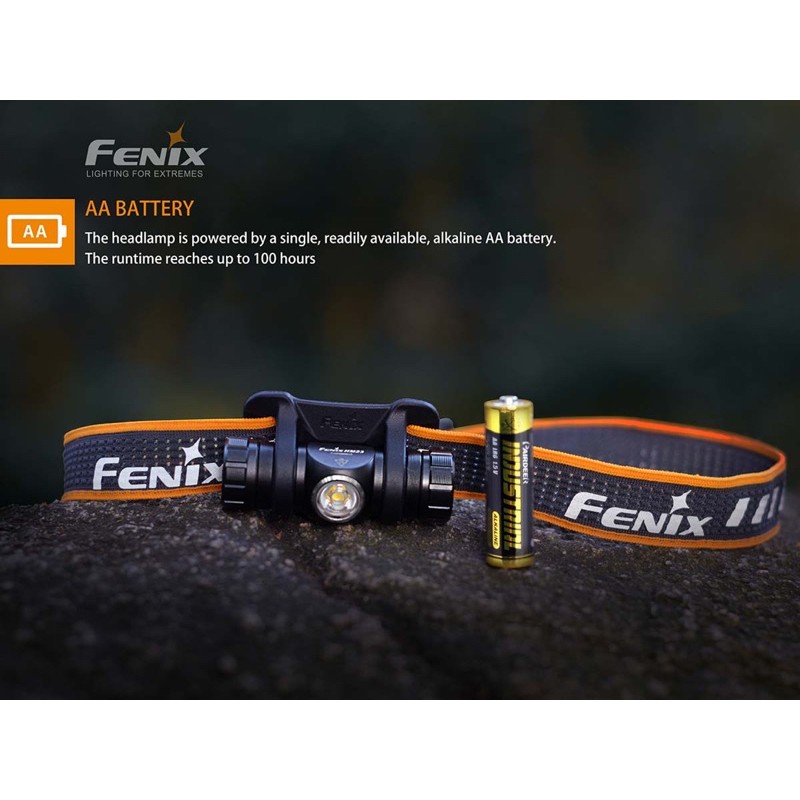 ĐÈN PIN FENIX - HM23 - 240 LUMENS (ÁNH SÁNG VÀNG)