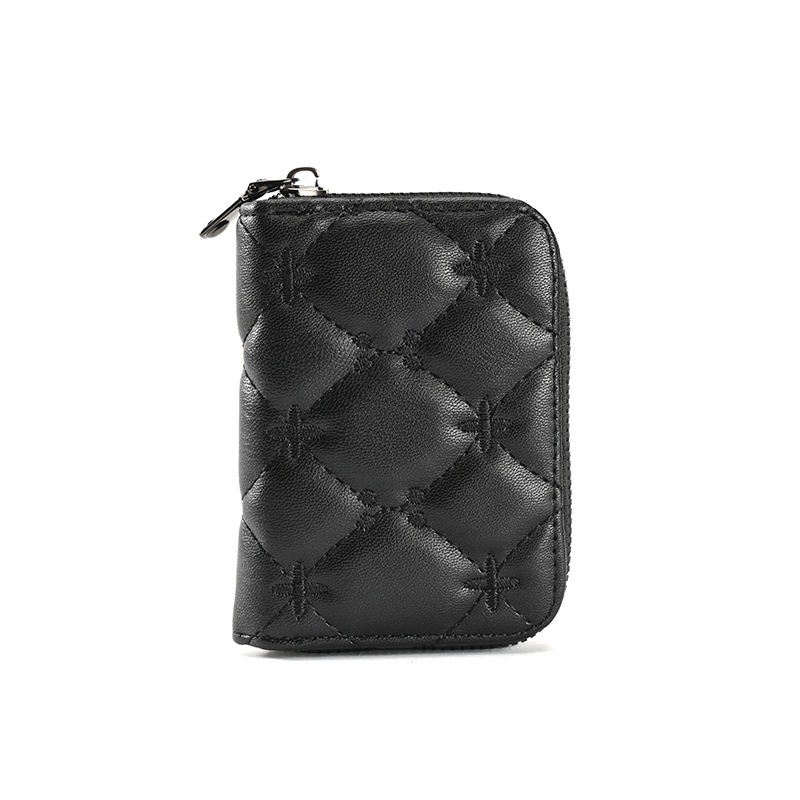 Ví Đựng Thẻ Ngân Hàng / Danh Thiếp Có Khóa Kéo Dành Cho Nữ