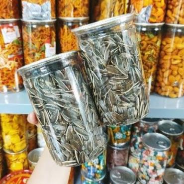 (SALE GIA GOC) Hạt hướng dương lon 250g, giòn ngon, ăn vặt dịp Tết