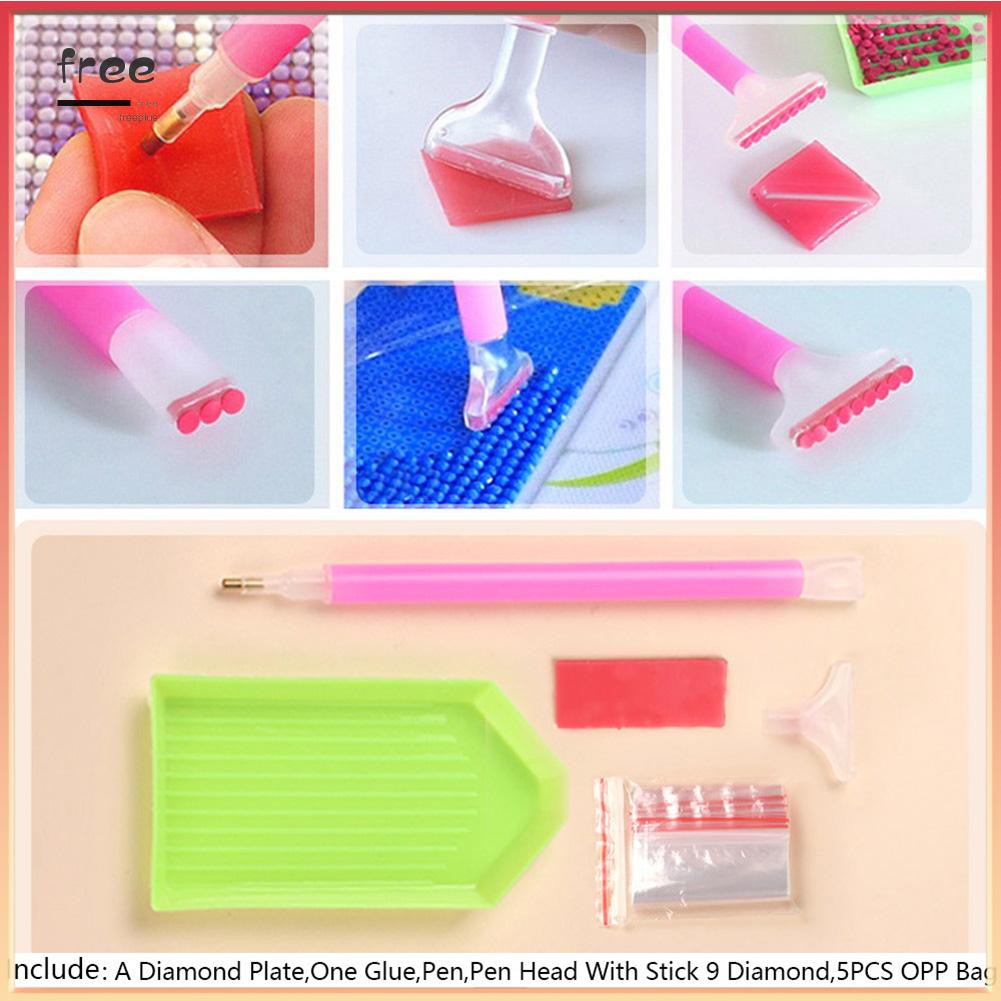 Bộ Dụng Cụ Làm Tranh Đính Đá 5d Diy | BigBuy360 - bigbuy360.vn