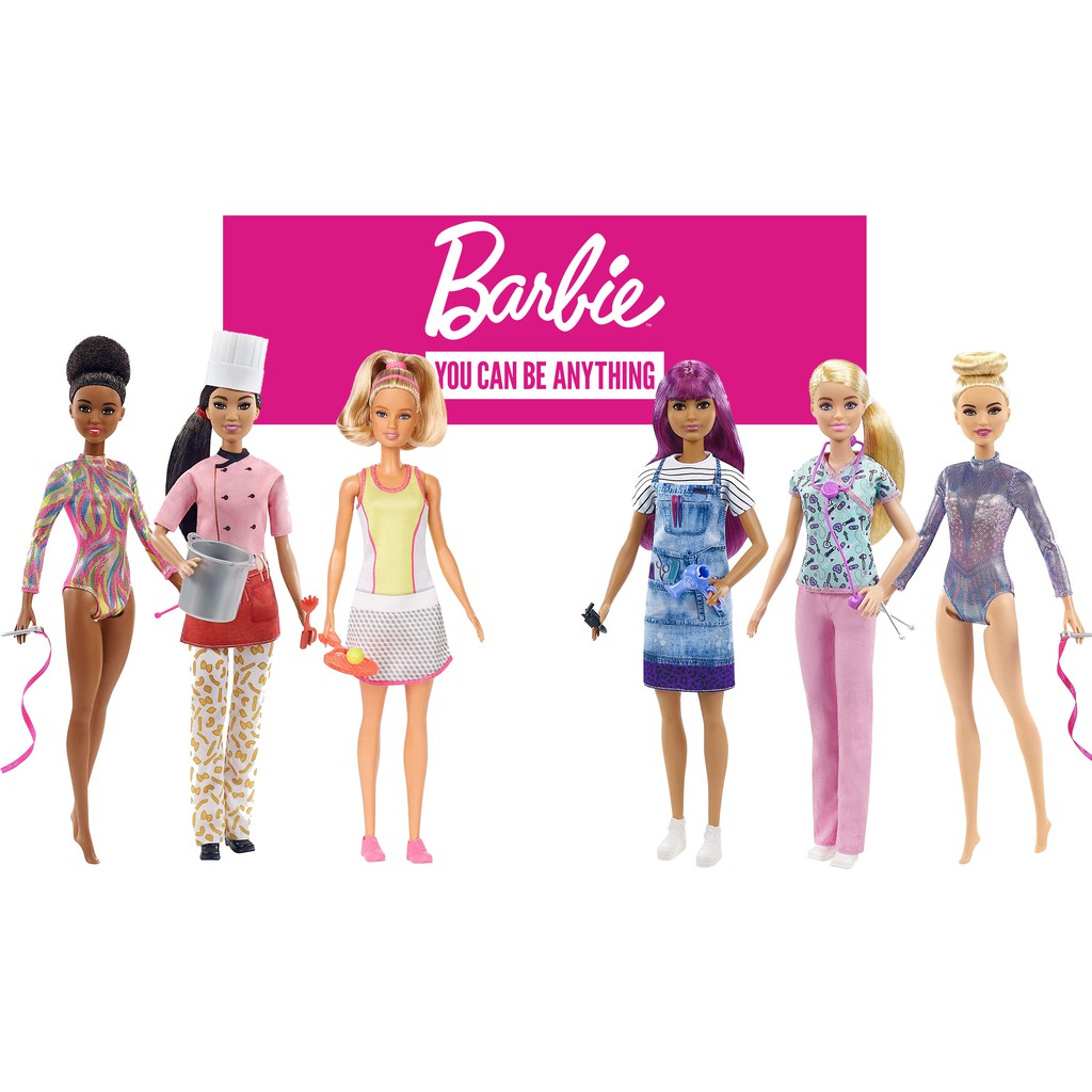 Barbie Nghề Nghiệp Thợ Tóc Career Doll Salon Hair Stylist