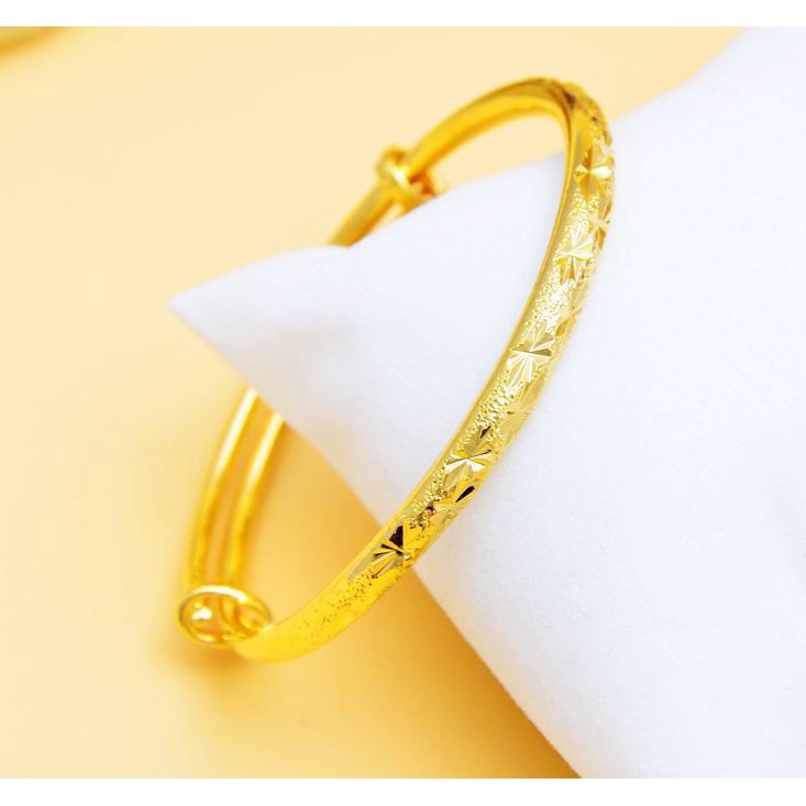 17 kiểu dáng có thể chọn Vòng tay vàng 24K thời trang cho nữ