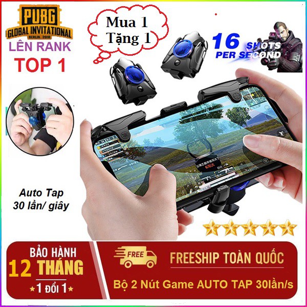 ⚡️Ghim tâm/Bắn tỉa siêu nhanh⚡️ Bộ Nút Bắn Chơi Game PUBG FX2 Có Auto Tap, Ghìm Tâm Cực Đỉnh, PUBG Mobile, Call OF Duty