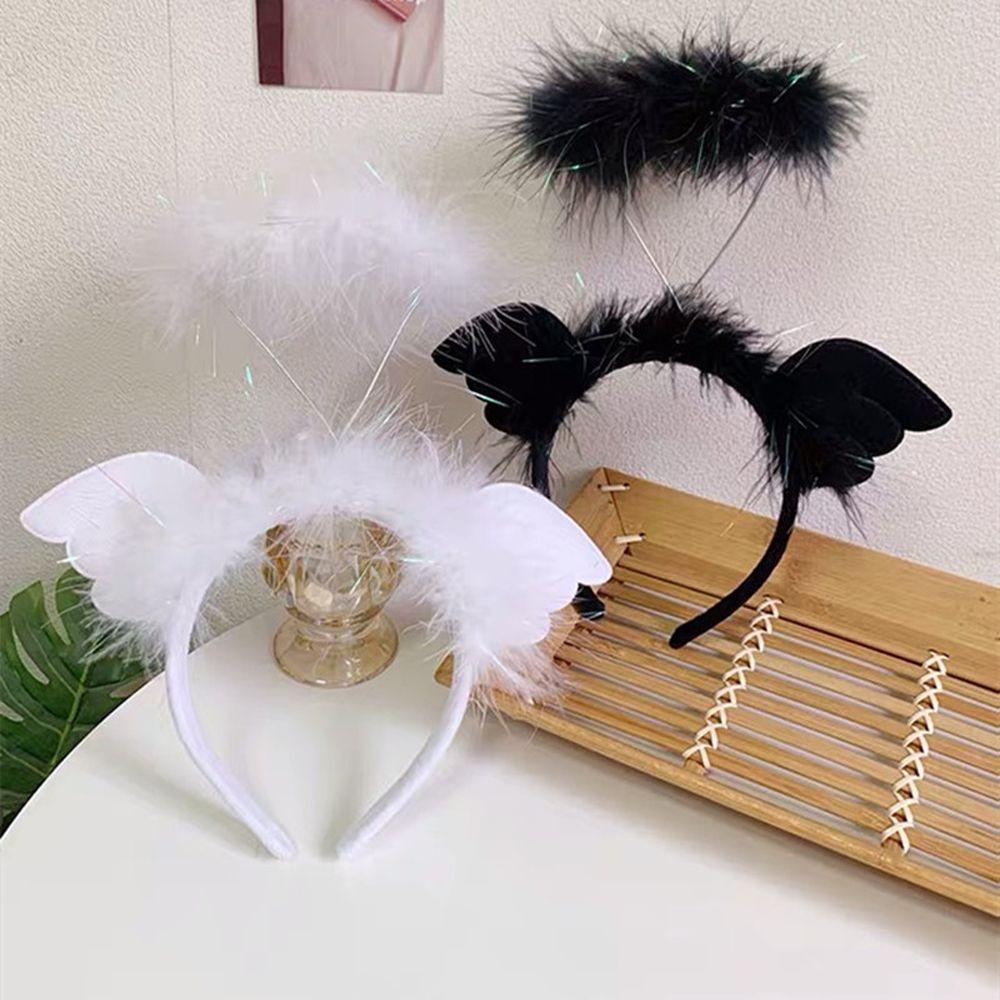 Băng Đô Hình Thiên Thần Dùng Để Hóa Trang / Trang Trí Nhà Cửa DIY