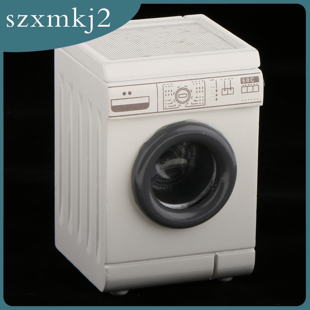 [szxmkj2] Máy Giặt Đồ Chơi Búp Bê Cỡ 1 / 12