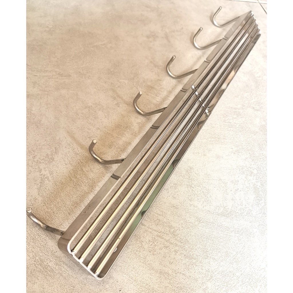 Kệ Vắt Giao Treo Tường Inox304 - Giá Vắt Dao Cao Cấp - Mã SP:PE323