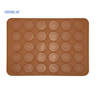 Khuôn silicon 30 ngăn dùng làm bánh Macaron tiện dụng cho nhà bếp