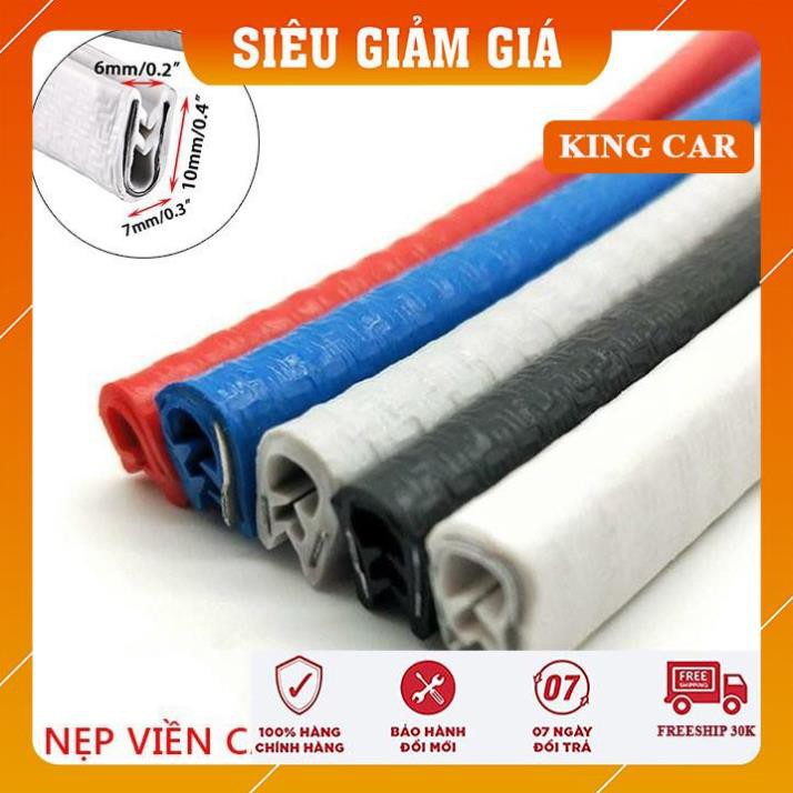 Nẹp viền cửa ô tô chữ u lõi thép cho cánh cửa chống va đập, trầy xước - Shop KingCar