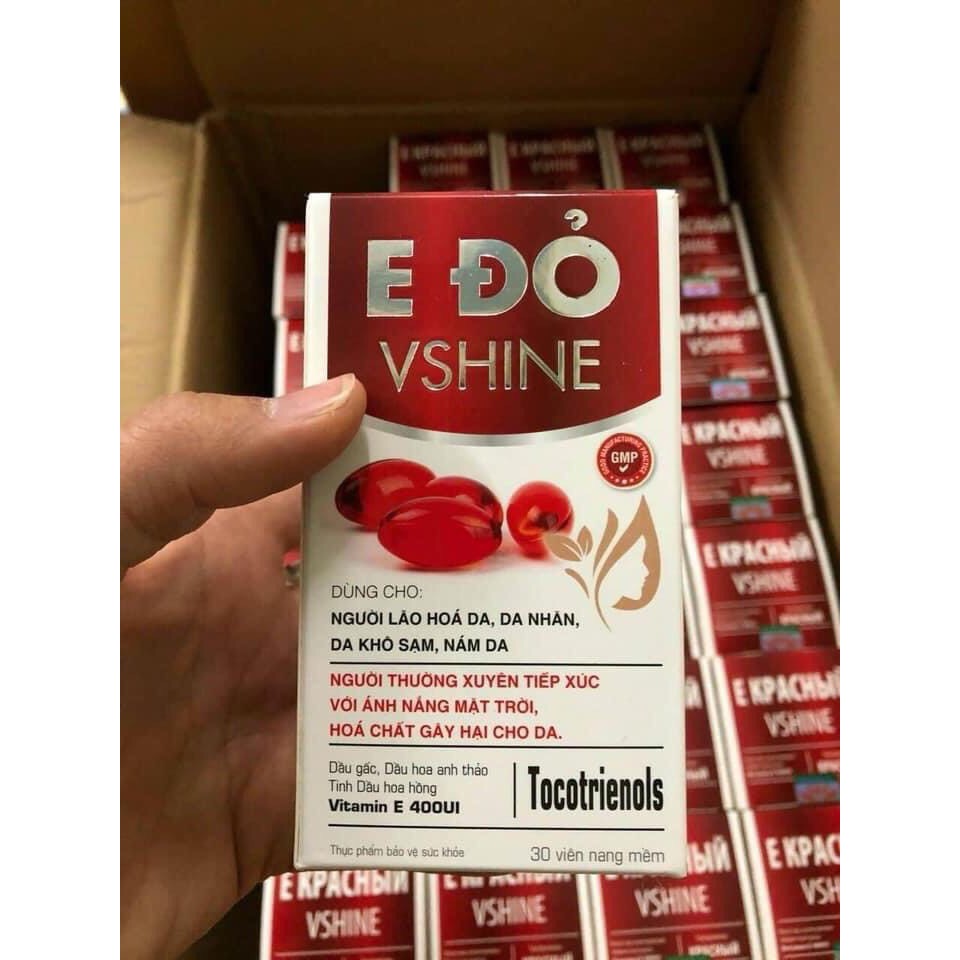 Viên uống vitamin E đỏ Vshine | BigBuy360 - bigbuy360.vn
