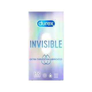 Bao cao su Durex Invisible Extra Thin Extra Sensitive 10 bao