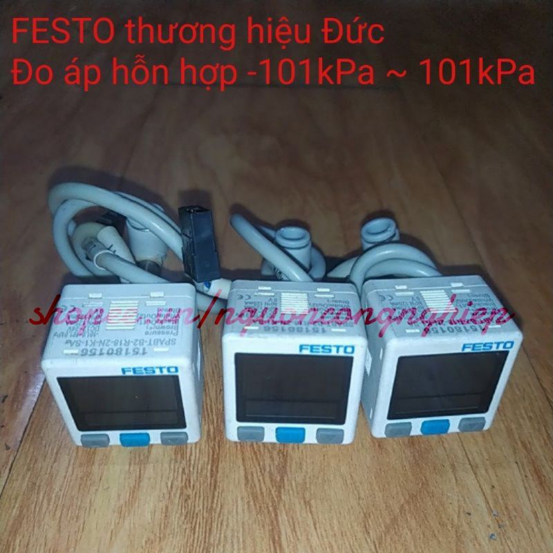 Đồng hồ Cảm biến áp suất chân không FESTO thương hiệu Đức. Hàng cũ tháo máy.