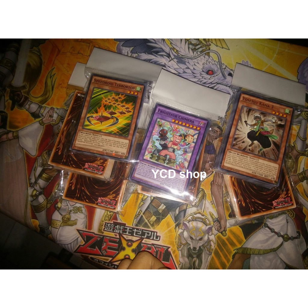 Thẻ bài yugioh chính hãng 1 card ngẫu nhiên common -