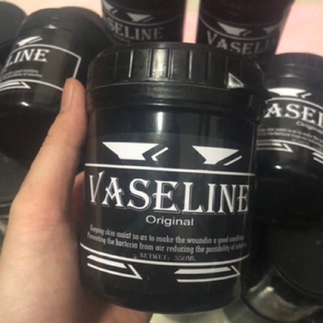 Vaseline đen USA 350g
