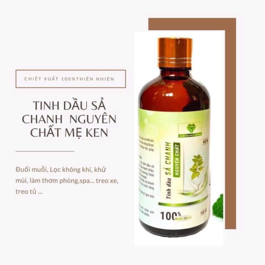 TINH DẦU SẢ CHANH NGUYÊN CHẤT MẸ KEN