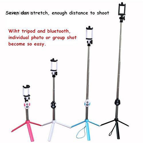 GẬY CHỤP ẢNH KÈM GIÁ ĐỠ 3 CHÂN | BigBuy360 - bigbuy360.vn