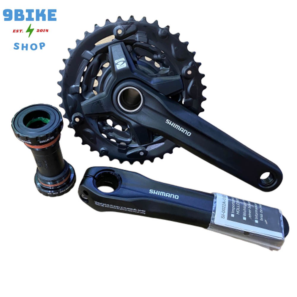 Bộ giò đĩa xe đạp leo núi MTB 3 tầng Shimano FC-MT210