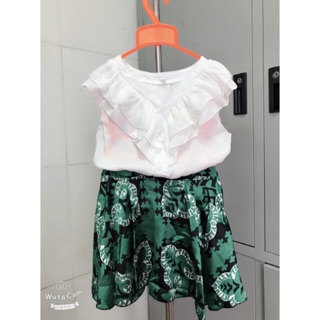 Set váy thổ cẩm bé gái size 13-17kg