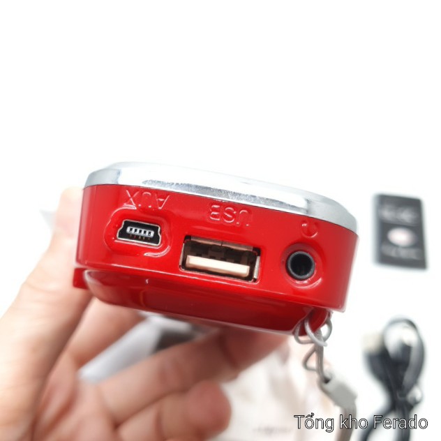 Loa usb, thẻ nhớ nghe nhạc FM CR-22