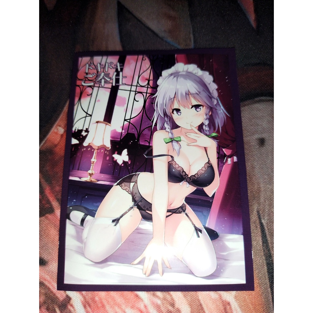 Slv thẻ bài Triple Chính Hãng size 6.7 x 92 mm - Manga tạp chí hololive n.6